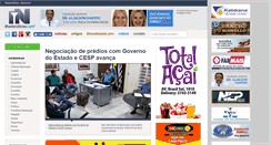 Desktop Screenshot of ilhadenoticias.com